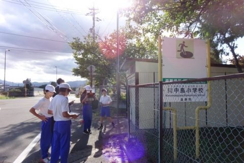 【長野市立川中島小学校】川中島小学校における防災教育の充実に向けた取組について―川中島の防災について知ろう、伝えよう―